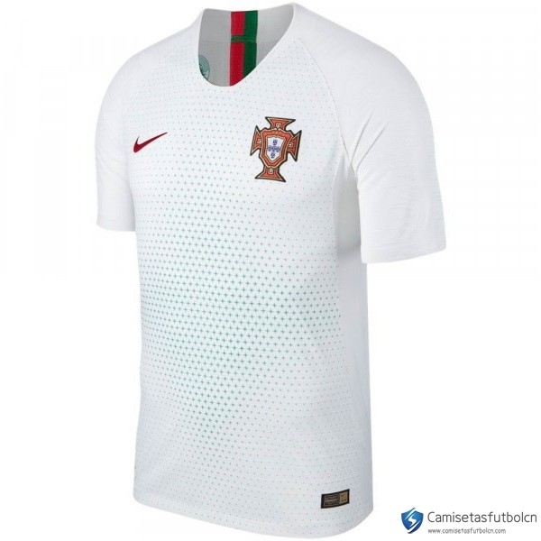 Tailandia Portugal Camiseta Seleccion Segunda equipo 2018 Blanco